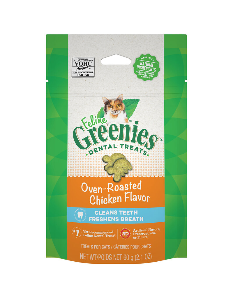 Greenies Greenies Feline Chicken Treat 2.1 oz