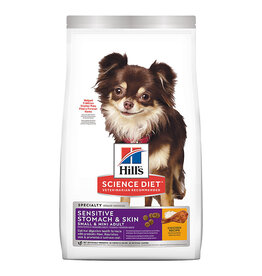 Hill's Science Hill's Science Diet Adult Sensitive Stomach & Skin Small & Mini Chicken Recipe dog food 4 lb (10439)