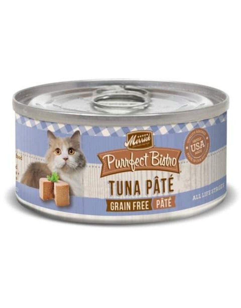 Merrick Merrick Purrfect Bistro Tuna Pate Recipe Canned Cat Food- 3 OZ.
