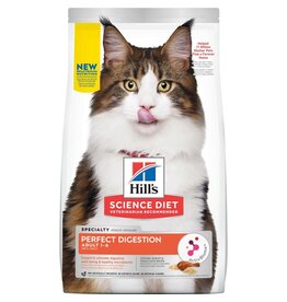 Hill's Science Hill's Science Diet Adult Perfect Digestion Chicken Cat Dry Food, 3.5-lb (605511)