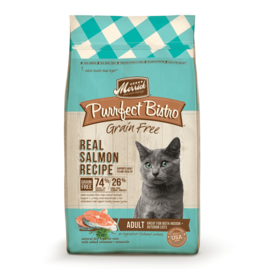 Merrick Merrick Purrfect Bistro Grain-Free Real Salmon Recipe Adult Dry Cat Food  4 LB