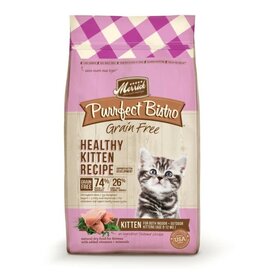 Merrick Merrick Purrfect Bistro Grain-Free Healthy Kitten Recipe Dry Cat Food 4 lb