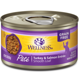 Wellness Wellness Complete Health Turkey & Salmon Pate Canned Cat Food 3oz