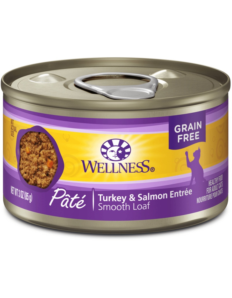 Wellness Wellness Adult Turkey & Salmon Formula Canned Cat Food- 3 OZ.