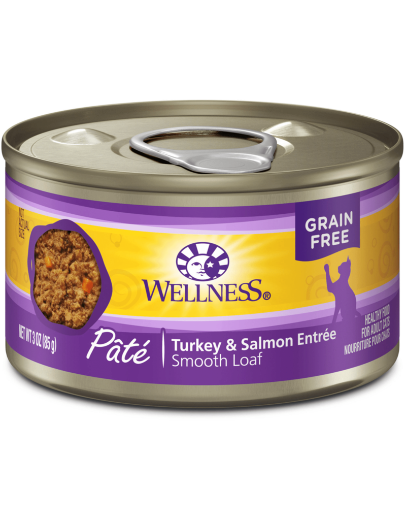 Wellness Wellness Complete Health Turkey & Salmon Pate Canned Cat Food 3oz