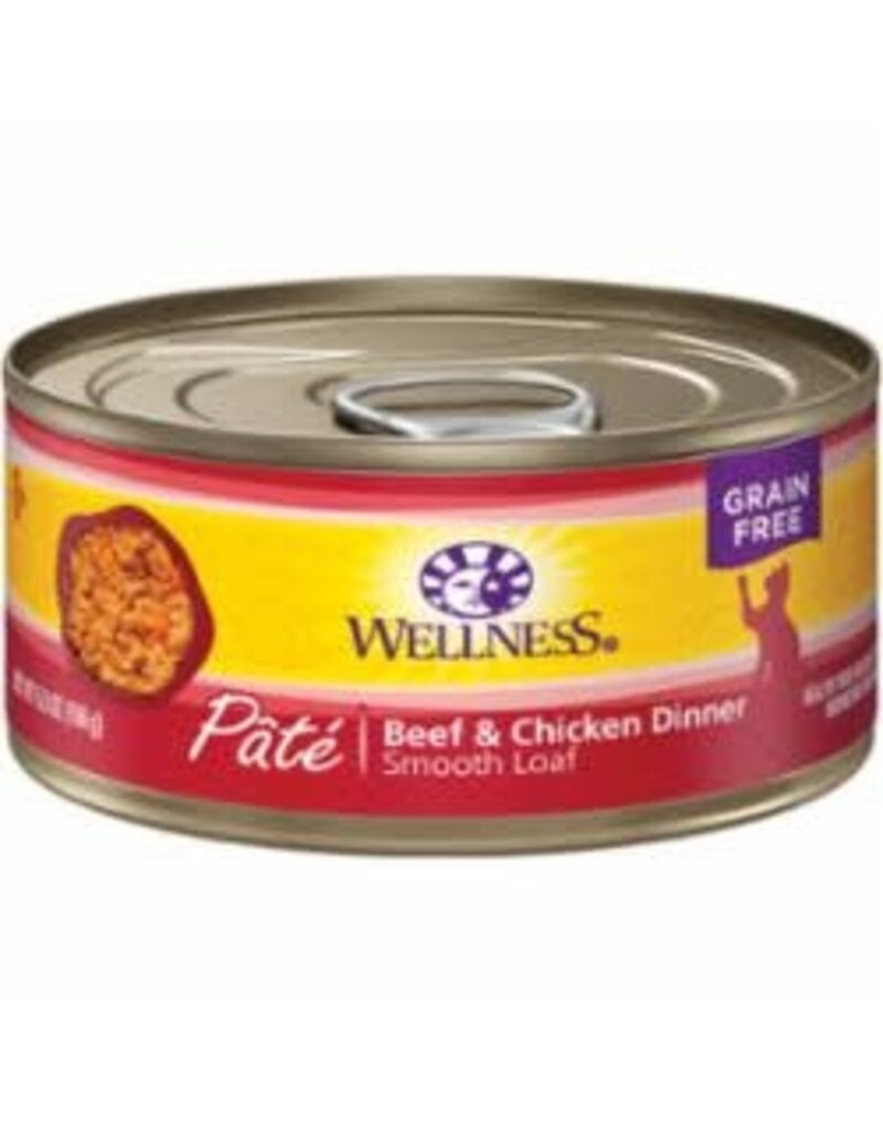Wellness Wellness Complete Health Beef & Chicken Pate Canned Cat Food 5.5oz