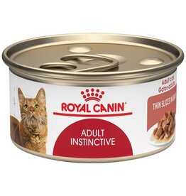 Royal Canine Royal Canin Feline Health Nutrition Adult Instinctive Thin Slices in Gravy Canned Cat Food  3OZ