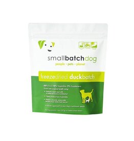 Small Batch SmallBatch Freeze Dried Raw Duck Sliders For Dogs 14oz