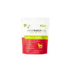 Small Batch SmallBatch Frozen Raw Beef Sliders For Dogs 3LB