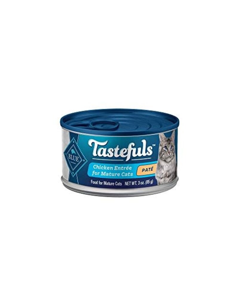 Blue Buffalo Blue Buffalo cat tastefuls hg mature indoor chicken pate 3oz/12