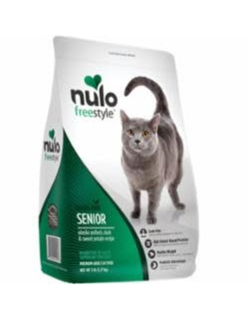 Nulo NULO CAT SENIOR GRAIN FREE POLLOCK & DUCK 5LB