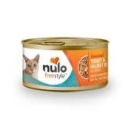 Nulo NULO FREESTYLE CAT SHREDDED GRAIN FREE TURKEY AND HALBUT 3OZ