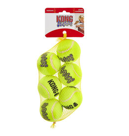 Kong Kong Squeakair Balls Packs Dog Toy, Medium, 6-Pack