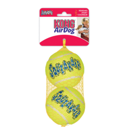 Kong Kong AirDog SqueakAir Yellow Balls 2Pack Large Dog Toy