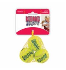 Kong Kong Dog Squeaker Yellow Tennis Ball XS (3 Pack)