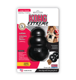 Kong KONG Extreme Dog Toy, Black- LARGE