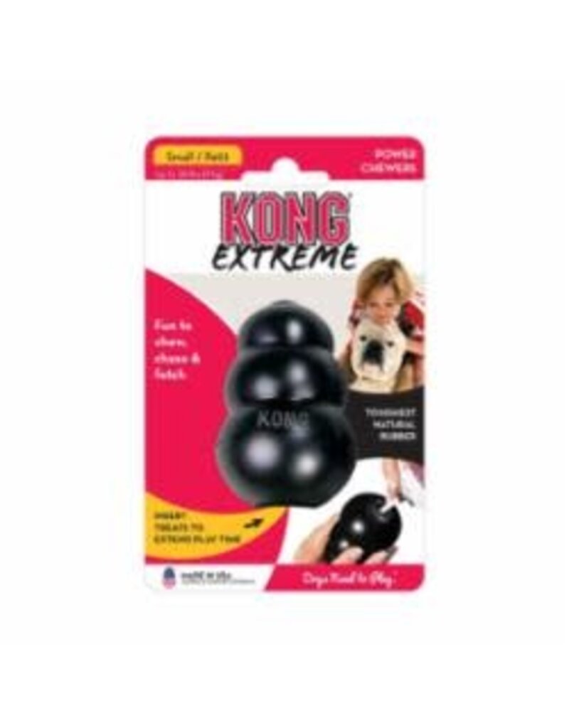 Kong Kong Toy Extreme Kong Black Small