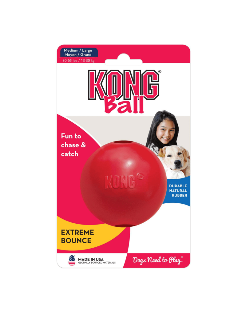 Kong Kong Dog Toy Ball Medium/Large Red