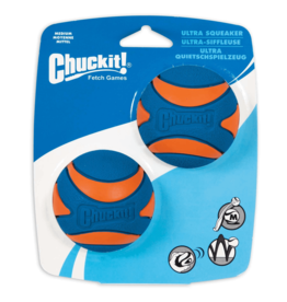 Chuckit Chuckit! Medium Squeak 2 Pack