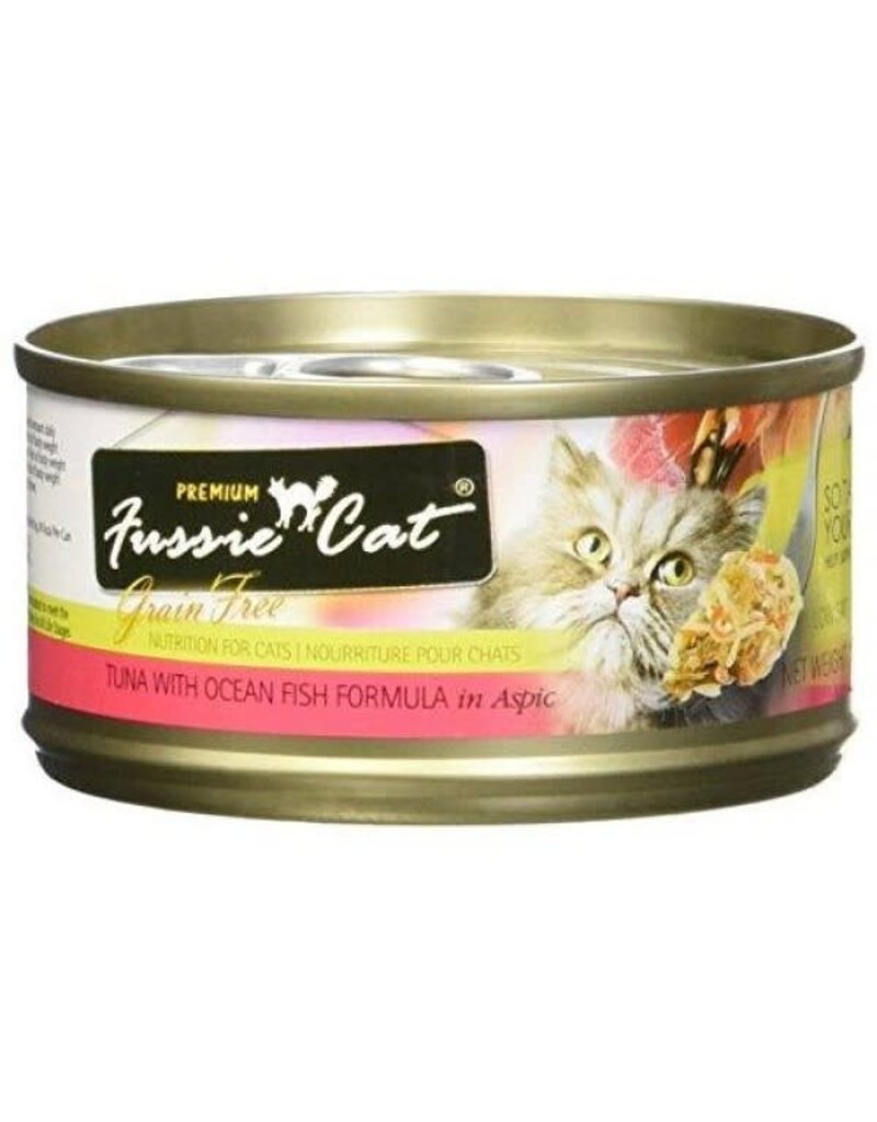 Fussie Cat Fussie Cat Premium Tuna With Ocean Fish Formula In Aspic 2.82 oz.