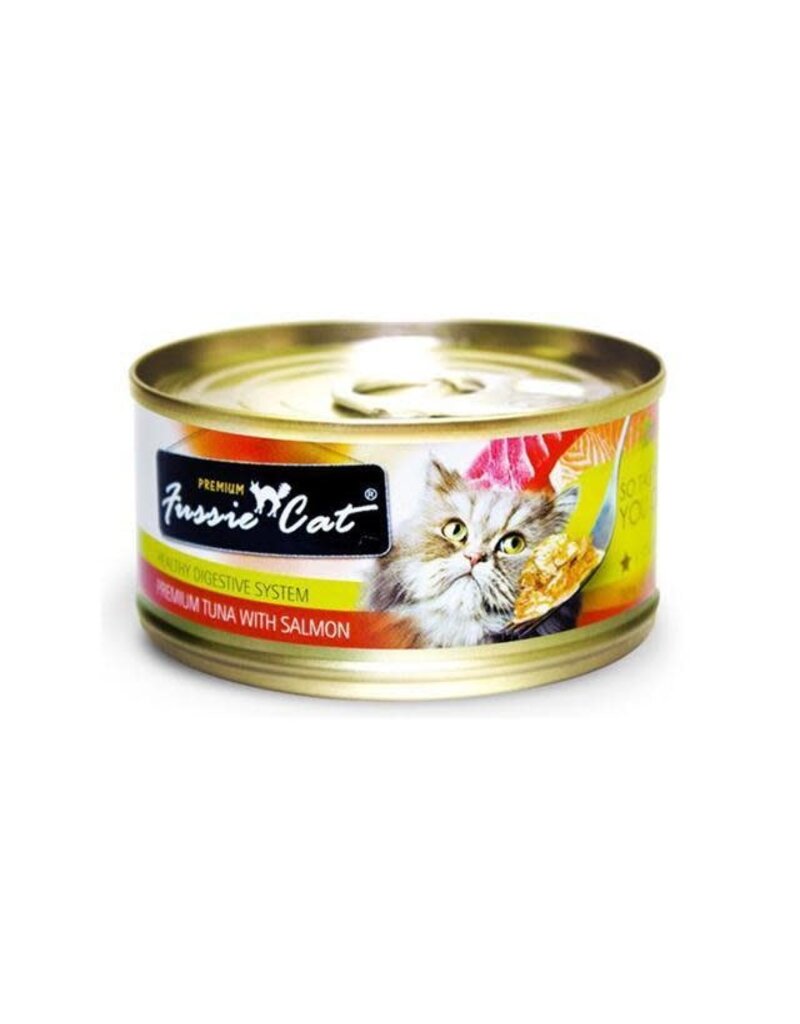 Fussie Cat Fussie Cat Premium Tuna With Salmon Formula In Aspic 2.82 oz