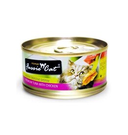 Fussie Cat Fussie Premium Tuna with Chicken Formula in Aspic Grain-Free Canned Cat Food 2.82 oz.