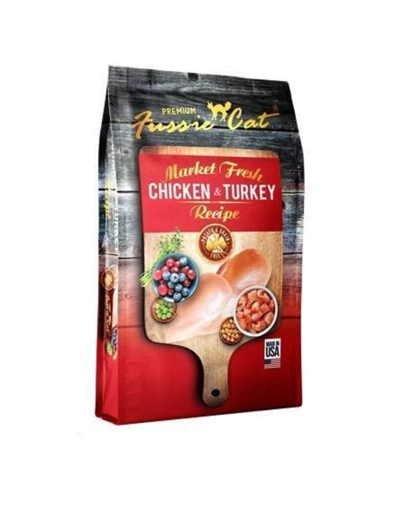 Fussie Cat Fussie Cat Market Fresh Chicken & Turkey Recipe Grain-Free Dry Cat Food