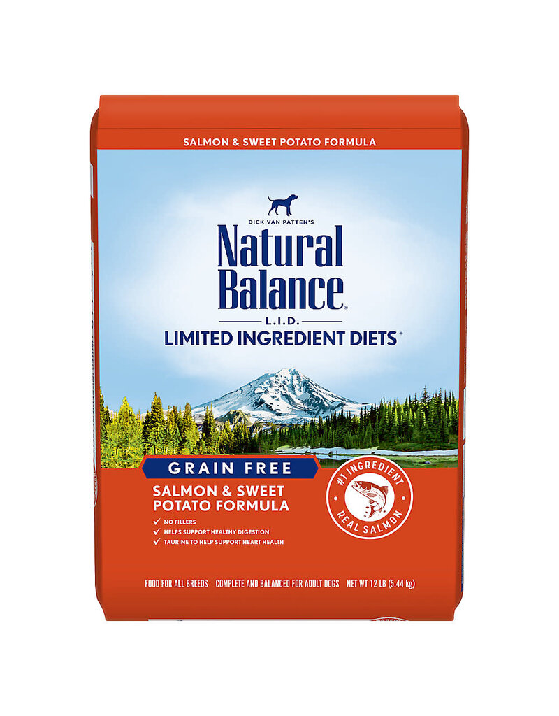 Natural Balance Natural Balance Limited Salmon Sweet Potato 12 lb