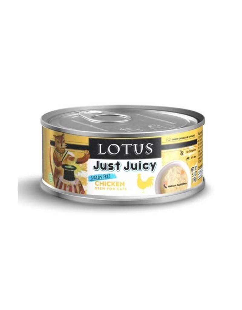 Lotus Lotus Just Juicy Grain Free Chicken Stew Cat Can 2.5oz