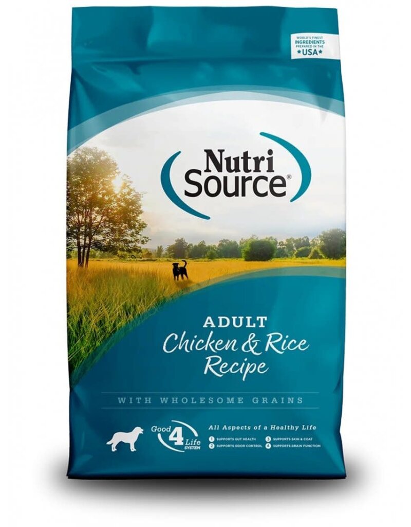 Nutrisource NutriSource Dog Dry Adult Chicken & Rice 5 lb