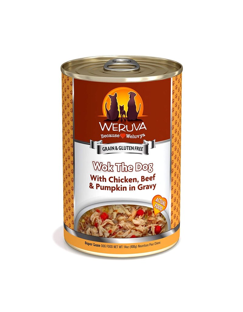 Weruva Weruva Classics Wok The Dog (Chicken, Beef & Pumpkin) Canned Dog 14 oz