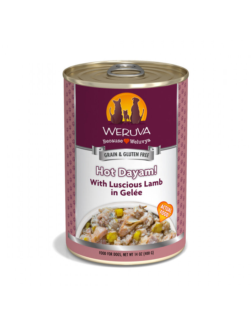 Weruva Weruva Classics Hot Dayam! (Luscious Lamb in Gelee) Canned Dog Food 14oz
