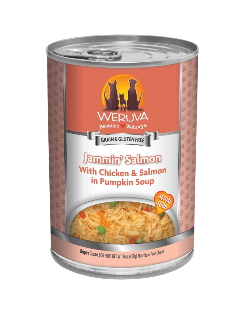Weruva Weruva Classics Jammin' Salmon (Chicken & Salmon) Canned Dog Food 14oz