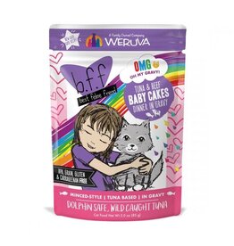 Weruva Weruva BFF CAT OMG BABY CAKES TUNA & BEEF 3OZ POUCH