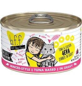 Weruva Weruva Grain Free BFF 4EVA (Tuna & Chicken) Canned Cat Food 3oz