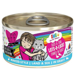 Weruva Weruva BFF Lots-O-Luck Duck & Tuna In Gravy Canned Cat Food 2.8oz