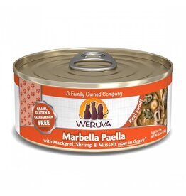 Weruva Weruva Grain Free Marbella Paella (Mackerel, Shrimp & Mussels) Canned Cat Food 5.5oz