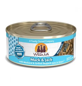 Weruva Weruva (Mack & Jack) Mackerel & Skipjack Canned Cat Food 5.5oz