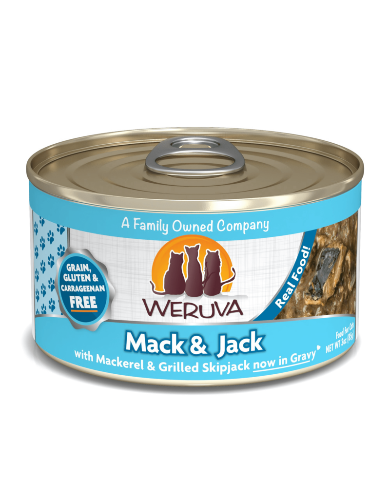 Weruva Weruva Classics Mack & Jack (Mackerel & Skipjack) Canned Cat Food 3oz