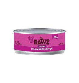 Rawz RAWZ CAT SHEDDED TUNA & SALMON 5.5 oz CAN