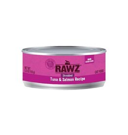Rawz Rawz Shredded Tuna & Salmon Recipe Canned Cat Food 5.5oz