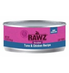 Rawz Rawz Shredded Tuna & Chicken Recipe Canned Cat Food 5.5oz