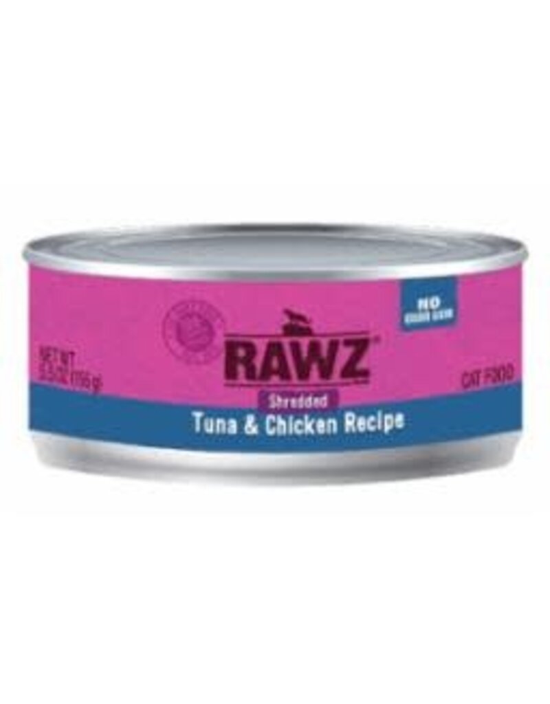 Rawz Rawz Shredded Tuna & Chicken Recipe Canned Cat Food 5.5oz
