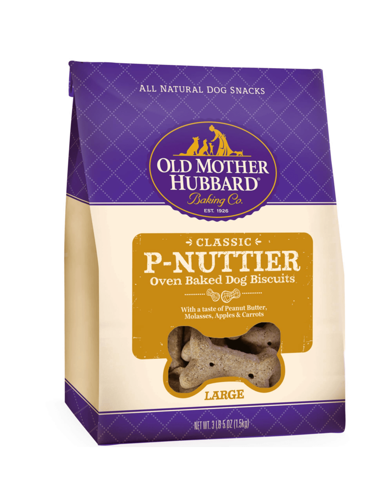 Old Mother Hubbard Old Mother Hubbard Classic P-Nuttier Biscuits Baked Dog Treats-