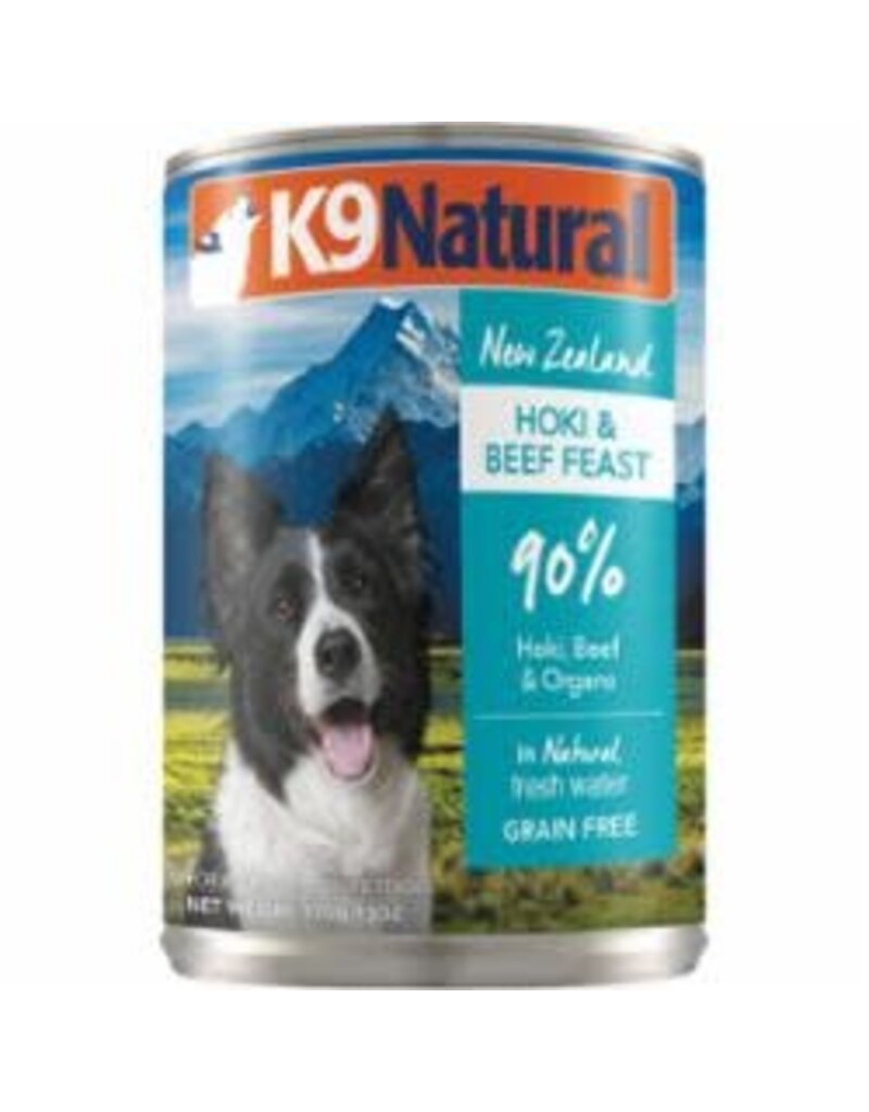 K9 Natural K9 NATURAL DOG GRAIN FREE HOKI & BEEF 13OZ