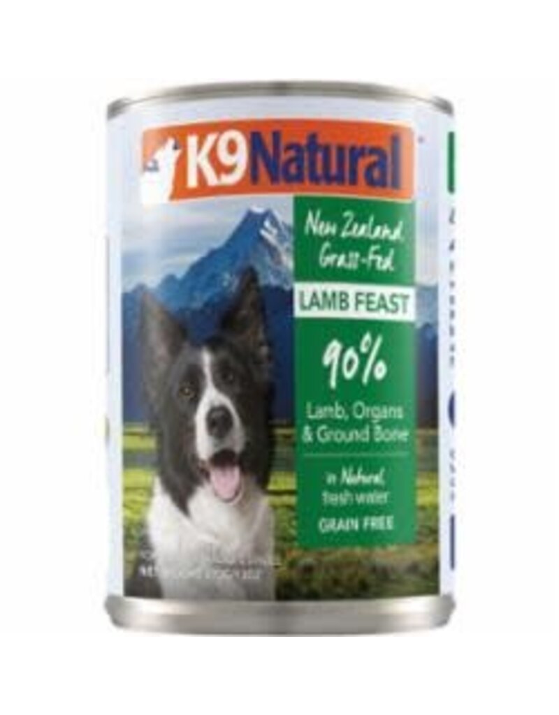 K9 Natural K9 NATURAL DOG GRAIN FREE LAMB 13OZ