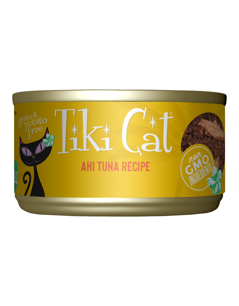 Tiki Cat Tiki Cat Hawaiian Grill Ahi Tuna Recipe Canned Cat Food 2.8oz