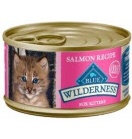 Blue Buffalo Blue Buffalo kitten wilderness grain free salmon 3oz