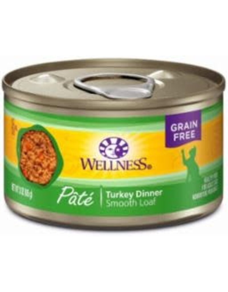 Wellness Wellness Complete Health Turkey Dinner Pate Canned Cat Food 3oz