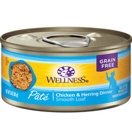 Wellness Wellness Adult Chicken & Herring Canned Cat Food- 3 OZ.